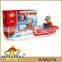 New Premium Novel Cartoon Animal Building Block Toy Boat