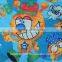 colorful cute fluffy balls cartoon print oxford fabric for bag umbrella