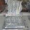 Cheap China Juparana Polished Headstone Rose Carved