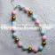 New bulk bubblegum beads chunky necklace for little girls,jewelry bubblegum necklace,cartoon pendant kids chunky necklace