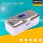 Vaccine cooler box battery powered mini fridge mini display fridge with 4000+12000mAh Li-battery with CE/FCC approved