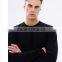 Slim fit tee LS black color Uk Style Long sleeves flexible