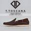 Light Weight Genuine Leather Driving Italy Men Casual Shoes