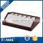 Unique 6-Grid wooden belt display rack for Belt Shop display rack