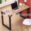 Latest Wooden And Steel Meeting Or Computer Table