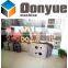 Donyue brand DOUBLE interlocking brick making line QT4-15B