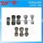Excavator undercarriage parts track shoe hexagonal bolts 40Cr