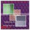 beauty fluorescent green diamond pu/pvc coated outdoor fabric for tent
