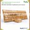 Top quality wooden wireless bamboo keyboard and mouse with keypads