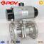 ss304 thread pneumatic ball valve with actuator