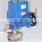 water regulation electric thread explosion-proof high pressure ball valves manufacturers ac380v