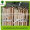 Top quality varnished wooden broom and mops handle stick with smooth surface