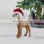 fake wholesale christmas decorations red nose reindeer