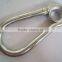 Sanp hook with eyelet zinc plated