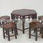 Vietnam New Product Set of Table and Chair, Bamboo Dining Set