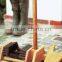 Oak Wellie Boot Brush &Remover, Wooden Shoe Cleaner With Boot Jack