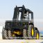 China New 10t Heavy Duty Articulated Forklift For Sale, Deutz Engine 6 Cyl. / Side Tilting Cab / Tilt Mast/ All Terrain Tires
