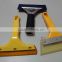 wear resistant squeegee applicator for glass