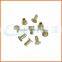  high quality nickel plated pan head hollow rivet
