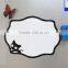 Removable whiteboard stick on fridge whiteboard magnet message board soft white board fridge magnetic for fridge magnets
