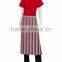 2017 high quality promotional half waist apron for men and women made to order