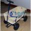 Four-wheel Wheel and Tools Usage folding beach wagon