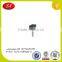 OEM customized metal thread male wing knob thumb screws