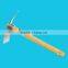 36cm carbon steel fiberglass handle hoe with wood handle garden hoe pick