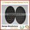 Super hot curl sponge brush/Double Sided Hair Twist Sponges With Holes