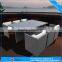 A - high-end grey rattan wicker furniture dinning set CF829-2