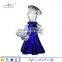 angel shaped wing glass candle holder tealight insert