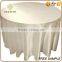 plain polyester round table cloth for home/wedding