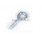 Silver Color Zinc Plated Metal Cup Hook Screw Eye Bolt (5 Piece Package)