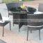 4 seaters round design dining table and chair SOF1039