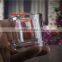 mini round thick glass candle cup within wax inside