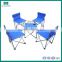 Outdoor folding chair and tables set