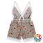 wholesale toddlers bodysuits Rainbow dots cotton infant toddlers clothing baby romper