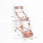 new design iron home garden flower pot stand decorate vintage bronze style shelf holder 3 plant pot stand
