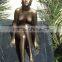 Home Decor Metal Craft Life Size Sexy Nude Woman Bronze Sculpture Fountain