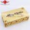 high quality acrylic decorative gold-coated tissue box, tissue paper box, tissue storage box