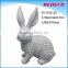 wholesale unique design resin rabbit for easter decoration 2017