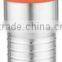 600ml/700ml stainless steel Inner plastic outer steel double layer cup with straw