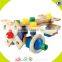 2017 wholesale kids wooden nut toy diy baby wooden nut toy combination children wooden nut toy W03C007