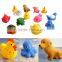 13pcs Rubber Animals With Sound Baby Shower Party Favors For Kid Baby Child Christmas Gift Toy Gift