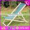 2017 New design folding wooden beach chairs for sale W08G218