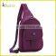 Polyester Unisex Tactical College Sling Bag for Boy