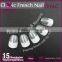 False Nail Art Tips Color Print Classical French Artificial Tips
