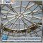 Metal Steel Structure Glass Dome Roof