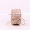 Natural Jute Burlap Hessian Ribbon With Lace Trims Tape Rustic Wedding Craft
