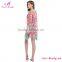 Drop Shipping Pink Cloak Style Woman Dresses Cover Up Beachwear